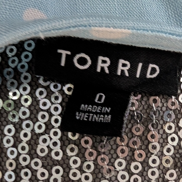 EUC Torrid Polka Dot Dress - Picture 3 of 3